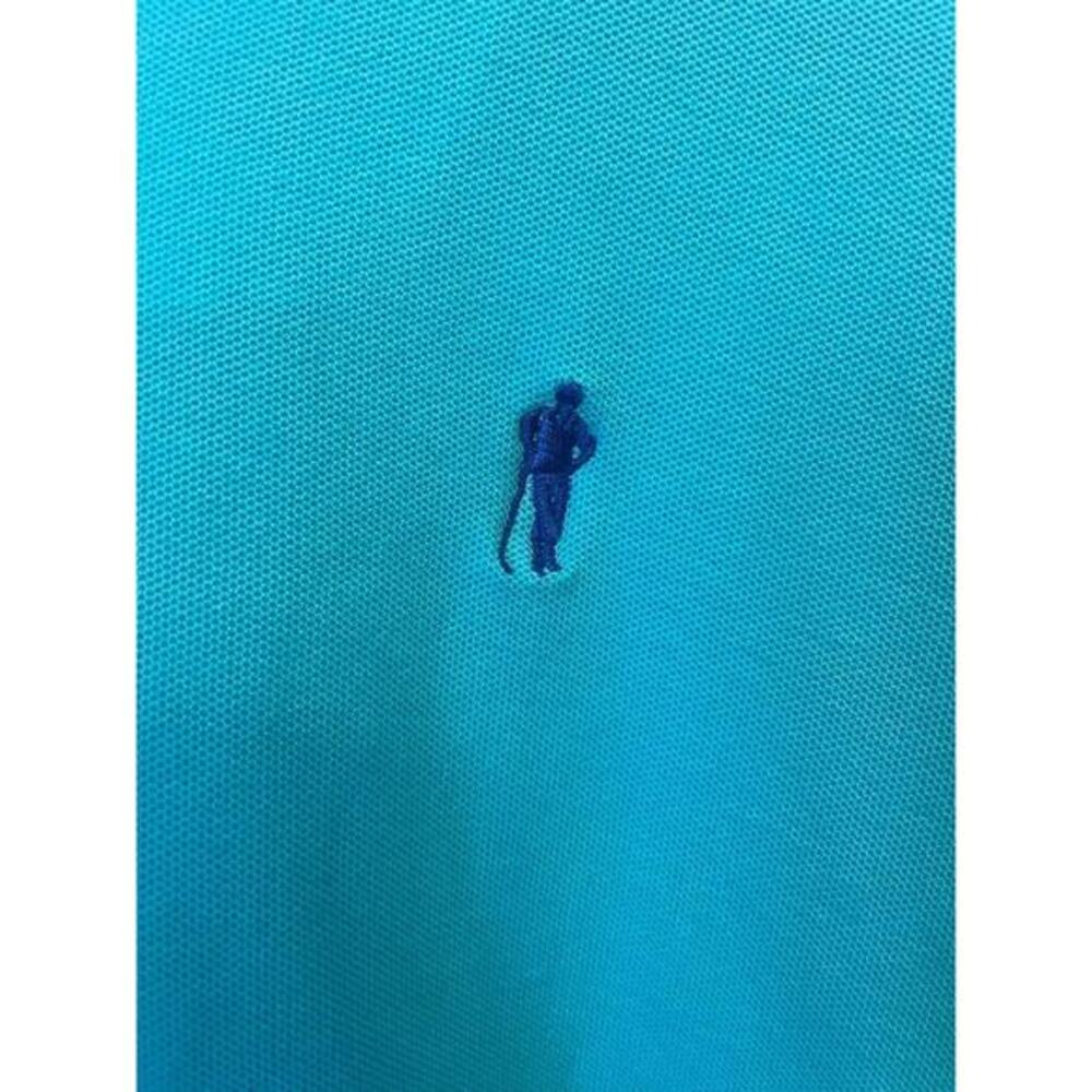 Payne Stewart Blue Polo‎ Shirt Mens Short Sleeve Cotton Golf Casual Size Large - Picture 2 of 4